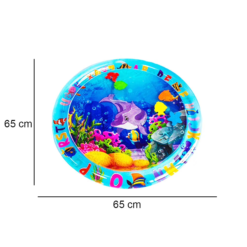 Baby Water Play Mat Inflatable Toys PVC Toddler Playmat Activity Play Center for Kids Toys Education Tummy Time