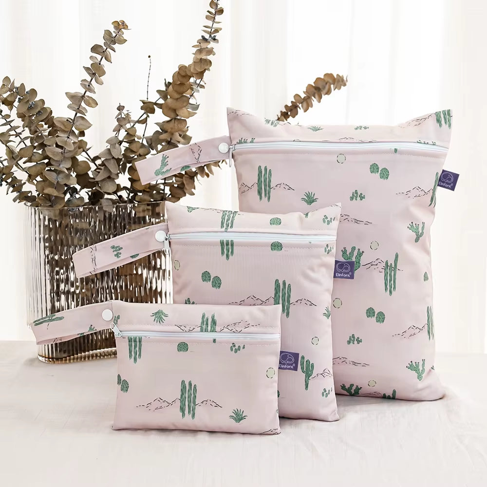 3PCS Travel Wash Cosmetic Bag Waterproof Diaper Bag Portable Storage Bag