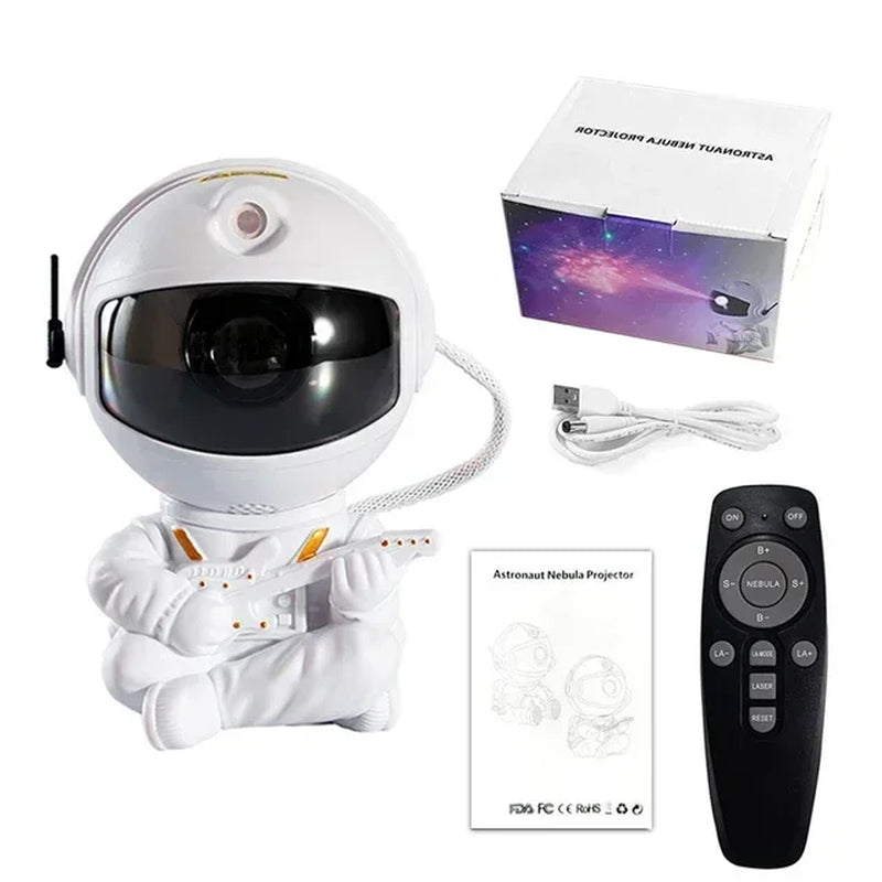 Star Projector Galaxy Night Light Astronaut Space Projector Starry Nebula Ceiling LED Lamp