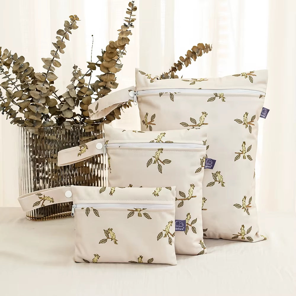 3PCS Travel Wash Cosmetic Bag Waterproof Diaper Bag Portable Storage Bag