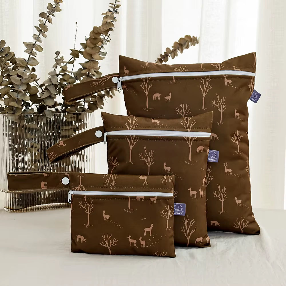 3PCS Travel Wash Cosmetic Bag Waterproof Diaper Bag Portable Storage Bag
