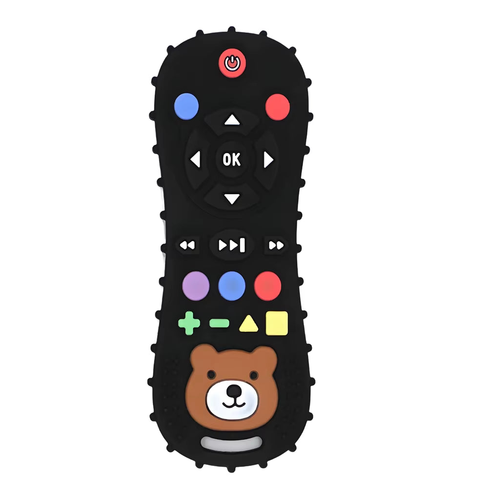 1/3PCS Baby Remote Control Silicone Teether