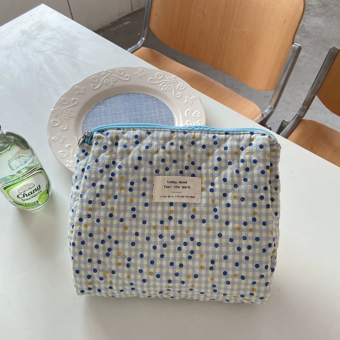 Baby Diaper Bag Cartoon Print Nappy Bag Zipper Handbag