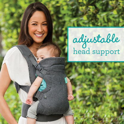 Flip Advanced 4-In-1 Carrier - Ergonomic, Convertible, Face-In and Face-Out Front and Back Carry for Newborns and Older Babies 8-32 Lbs