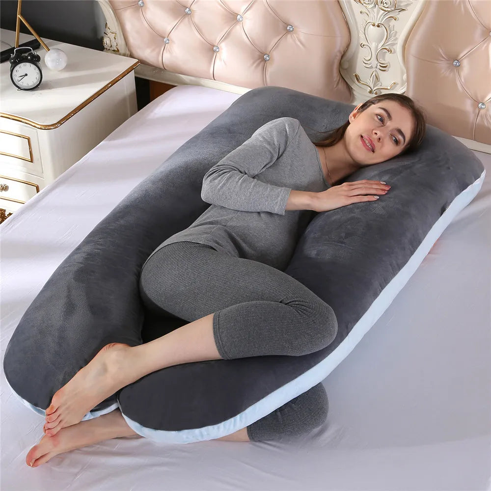 Pregnant Pillow for Pregnant Women Nursing Pillow Breastfeeding Cushion for Pregnancy Women U-Shape Mattress Pregnancy Women