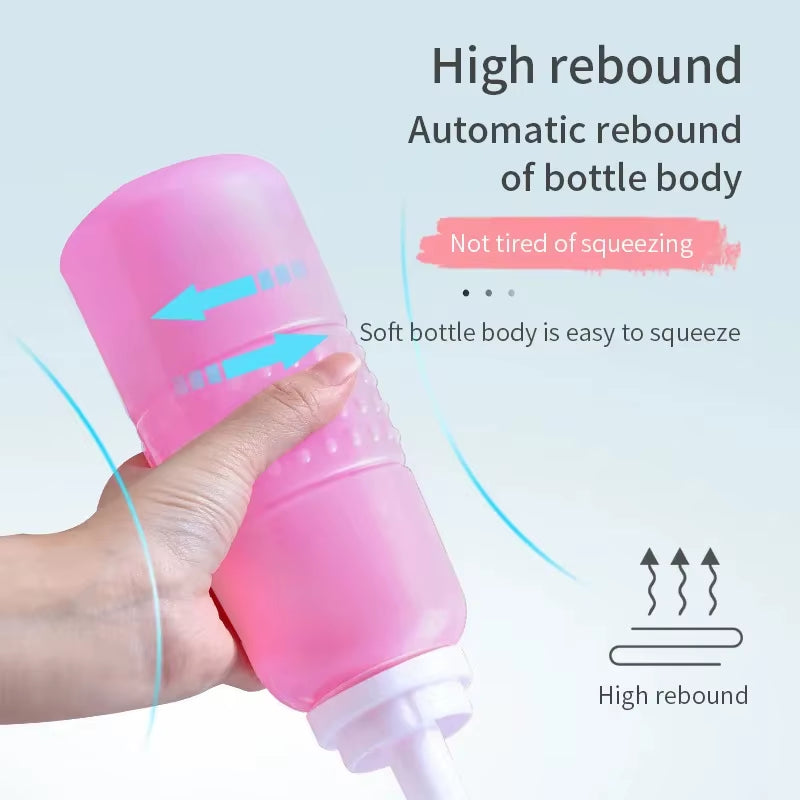 Baby Showers Mom Peri Bottle for Postpartum Essentials Feminine Care Momwasher for Perineal Recovery Cleansing after Birth 500ML