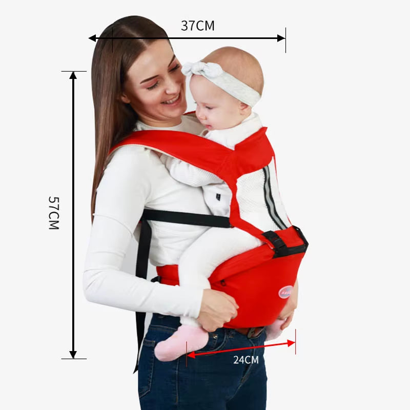 0-48 Months Ergonomic Baby Carrier Backpack with Hip Seat for Newborn Multi-Function Infant Sling Wrap Waist Stool Baby Kangaroo