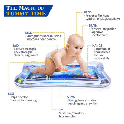 Baby Water Play Mat Inflatable Toys PVC Children'S Mat Playmat Toddler Activity Play Center for Kids Toys Education Tummy Time