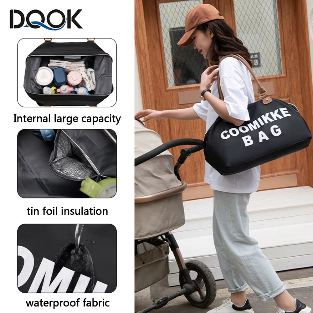 Backpack Bag Mummy Large Capacity Bag Mom Baby Multi-Function Waterproof Outdoor Travel Diaper Bags for Baby Care