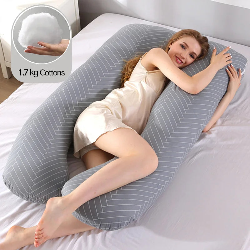 Pregnant Pillow for Pregnant Women Nursing Pillow Breastfeeding Cushion for Pregnancy Women U-Shape Mattress Pregnancy Women