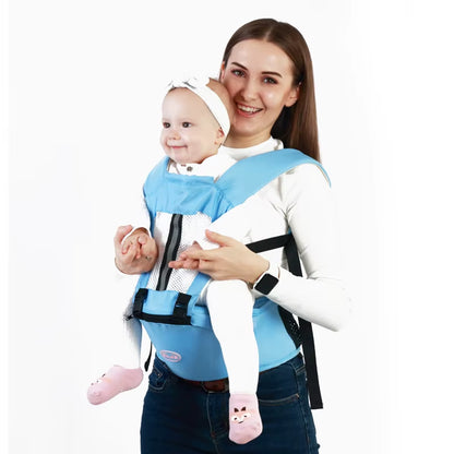 0-48 Months Ergonomic Baby Carrier Backpack with Hip Seat for Newborn Multi-Function Infant Sling Wrap Waist Stool Baby Kangaroo