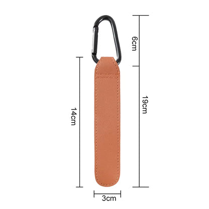 1/2Pcs PU Leather Baby Bag Stroller Hook Pram Cart Organizer 360 Degree Rotatable Hook High-Quality Crochet Stroller Accessories