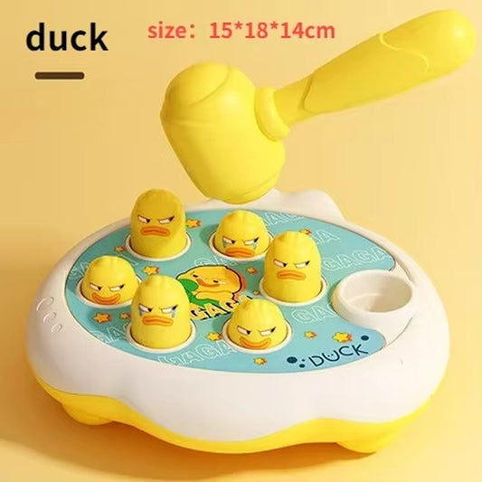 Cartoon Whac-A-Mole Montessori Baby Toy Toddler Educational Gift Animal Theme Knocking Game