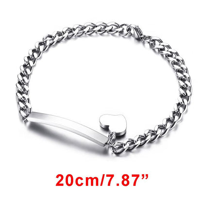 Custom Personalize Girls Name Baby Bracelet, anti Allergy Stainless Steel Chain Adjustable, Baptism Gifts to Girls Boys