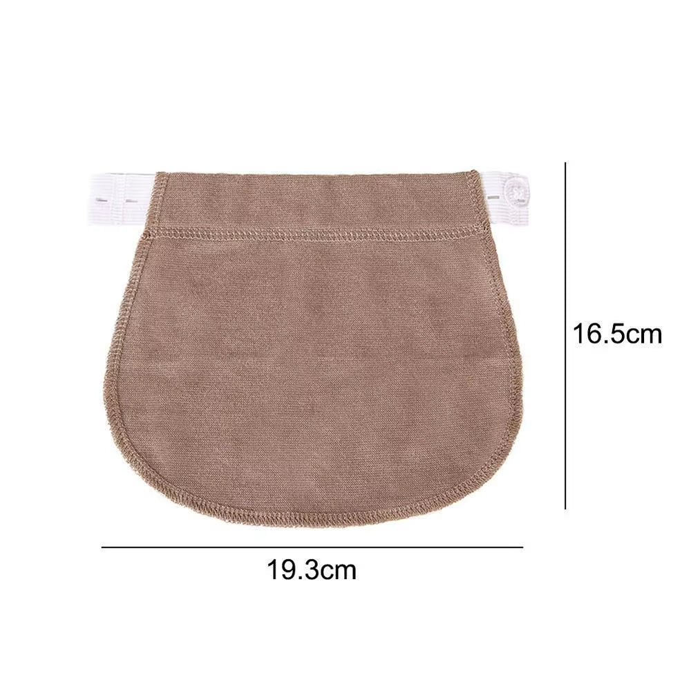 1Pc Women Adjustable Elastic Maternity Pregnancy Waistband Belt Waist Extender Clothing Pants for Pregnant Sewing Accessories