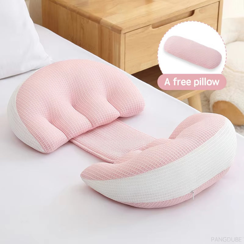 Pregnancy Waist Support Pillow for Pregnant Women Sleeping Body Pillow Care for Pregnancy Cushion Adjustable Length