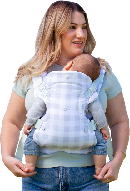 Flip Advanced 4-In-1 Carrier - Ergonomic, Convertible, Face-In and Face-Out Front and Back Carry for Newborns and Older Babies 8-32 Lbs