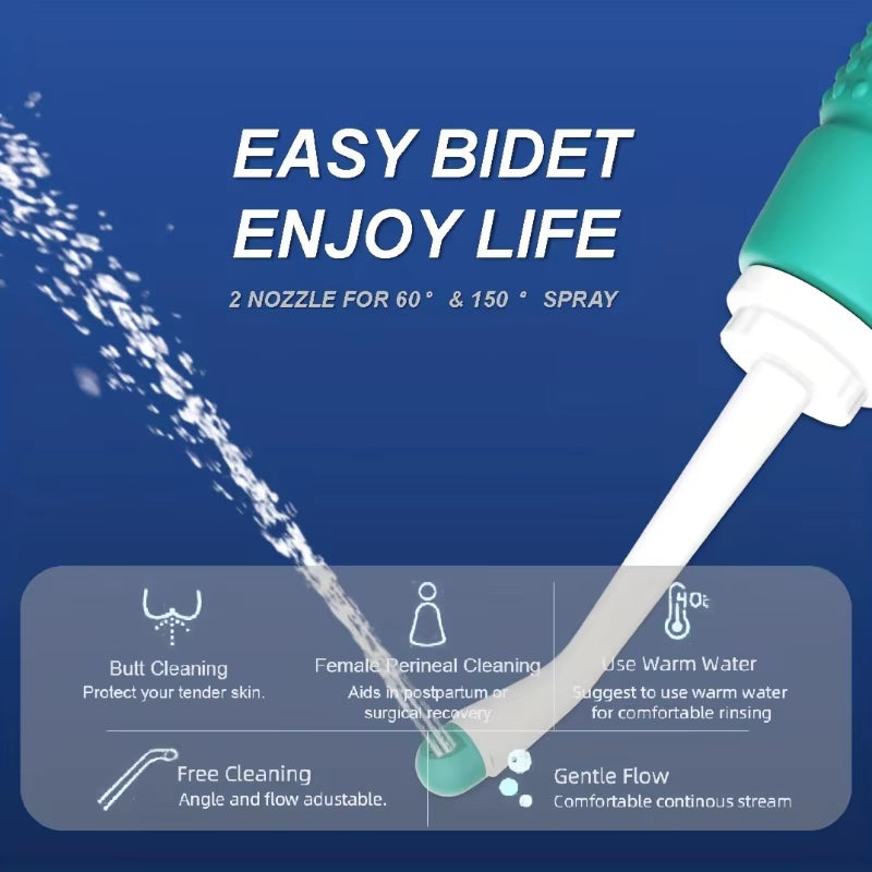 Portable Bidet Squeeze Momwasher Bottle Shower-Travel Bidet Toilet Bottle for Adult Women,Postpartum Care,Hemorrhoids,Moms,Baby