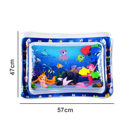 Baby Water Play Mat Inflatable Toys PVC Toddler Playmat Activity Play Center for Kids Toys Education Tummy Time