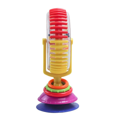 Baby Rotating Ferris Wheel Rattle with Suction Cup Early Development Rattle Toy Funny Feeding Plaything for Babies and Toddlers