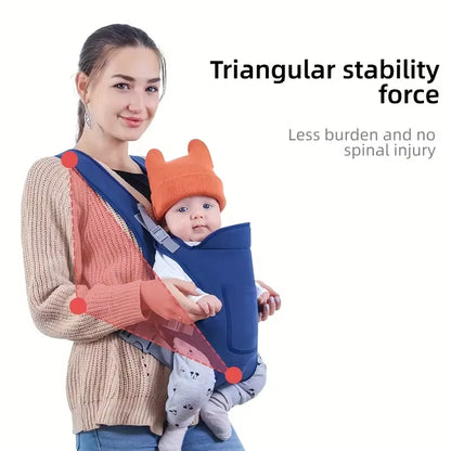 Baby Carrier Sling Versatile for All Seasons Multifunctional Shoulder Baby Carrier Four Carrying Methods Front and Back