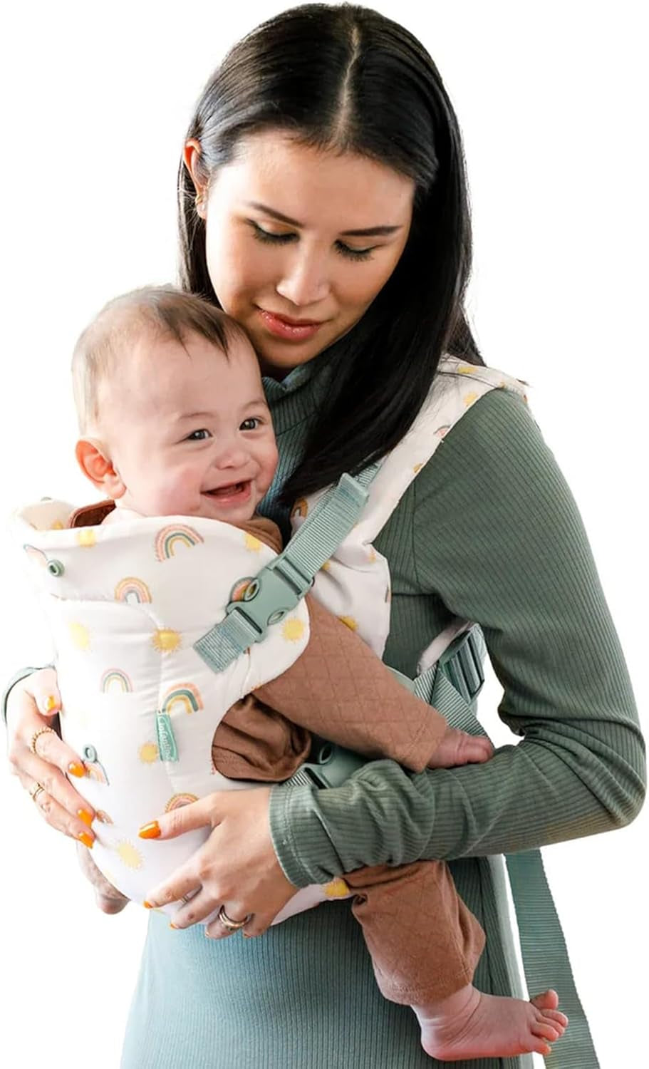 Flip Advanced 4-In-1 Carrier - Ergonomic, Convertible, Face-In and Face-Out Front and Back Carry for Newborns and Older Babies 8-32 Lbs