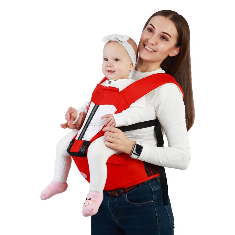 0-48 Months Ergonomic Baby Carrier Backpack with Hip Seat for Newborn Multi-Function Infant Sling Wrap Waist Stool Baby Kangaroo