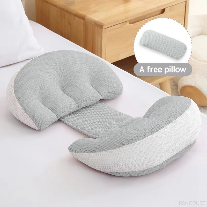 Pregnancy Waist Support Pillow for Pregnant Women Sleeping Body Pillow Care for Pregnancy Cushion Adjustable Length