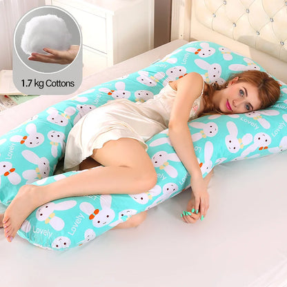 Pregnant Pillow for Pregnant Women Nursing Pillow Breastfeeding Cushion for Pregnancy Women U-Shape Mattress Pregnancy Women