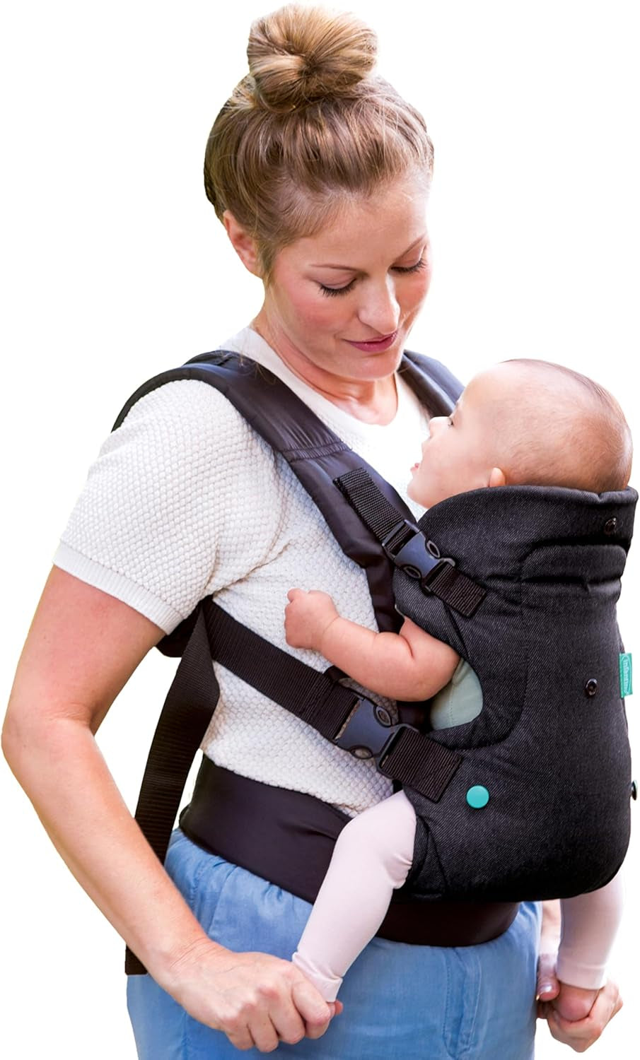 Flip Advanced 4-In-1 Carrier - Ergonomic, Convertible, Face-In and Face-Out Front and Back Carry for Newborns and Older Babies 8-32 Lbs