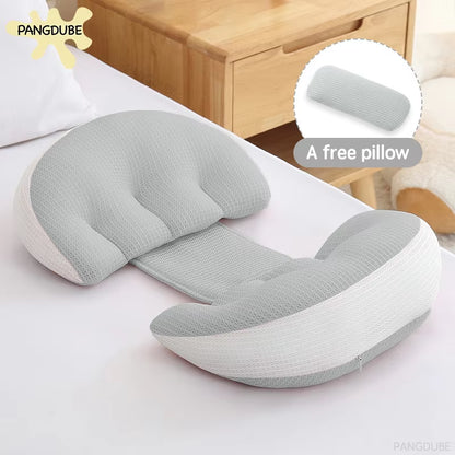 Pregnancy Waist Support Pillow for Pregnant Women Sleeping Body Pillow Care for Pregnancy Cushion Adjustable Length